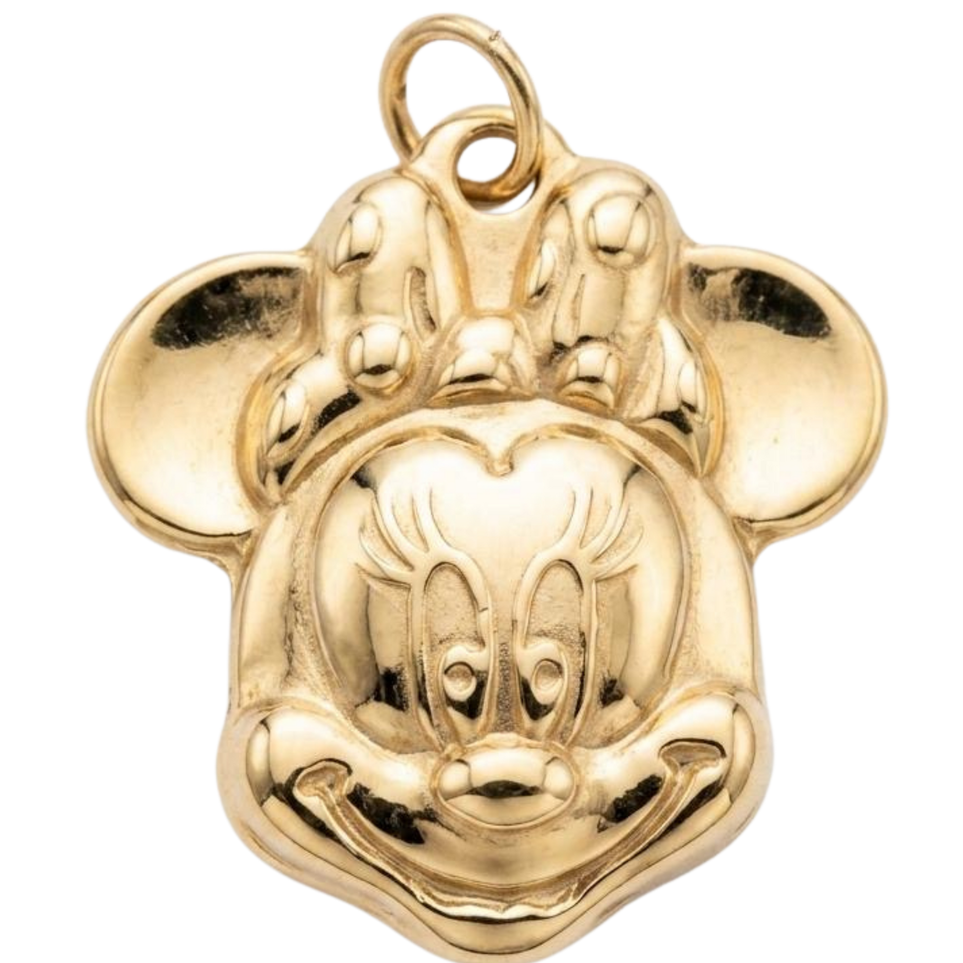 Gold Minnie Face