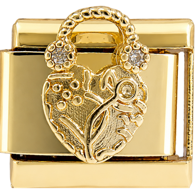 Gold Special Heart Lock