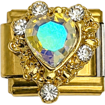 Heart Holographic Crystal