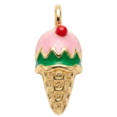 Ice Cream Cone Enamel