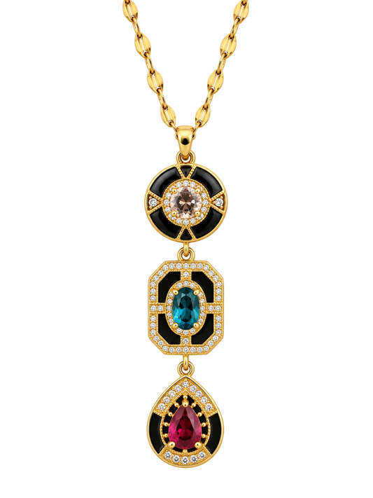 Jawhara Trio Necklace