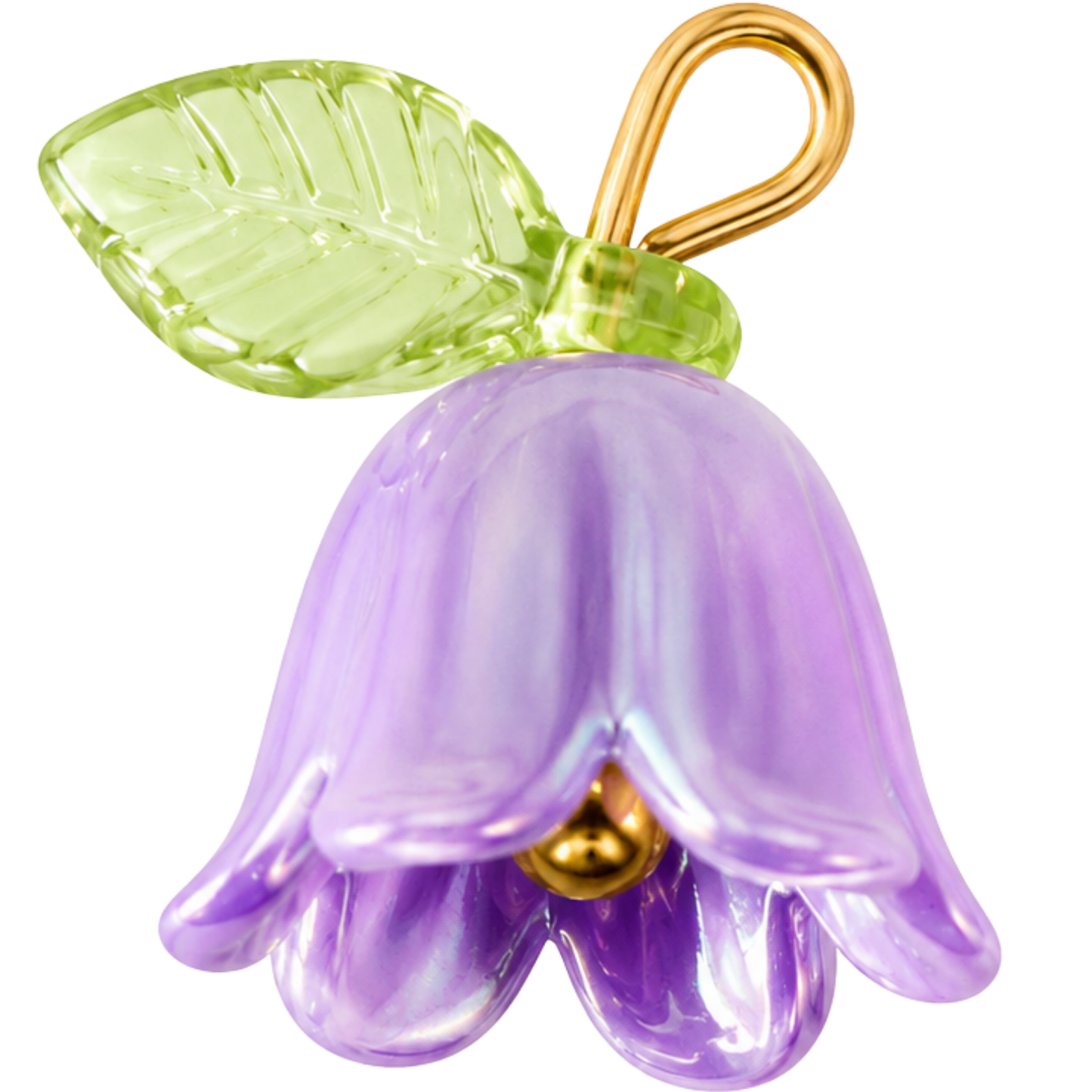 Lilac Bell Charm