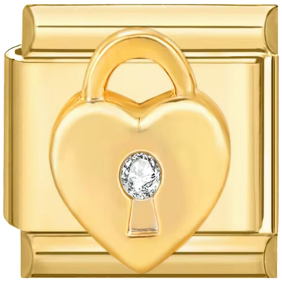 Heart Lock Charm