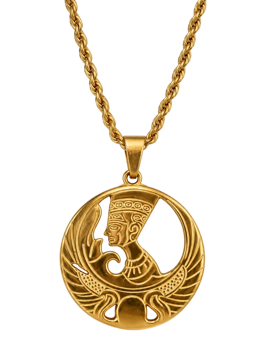 Nefertiti Crest Necklace