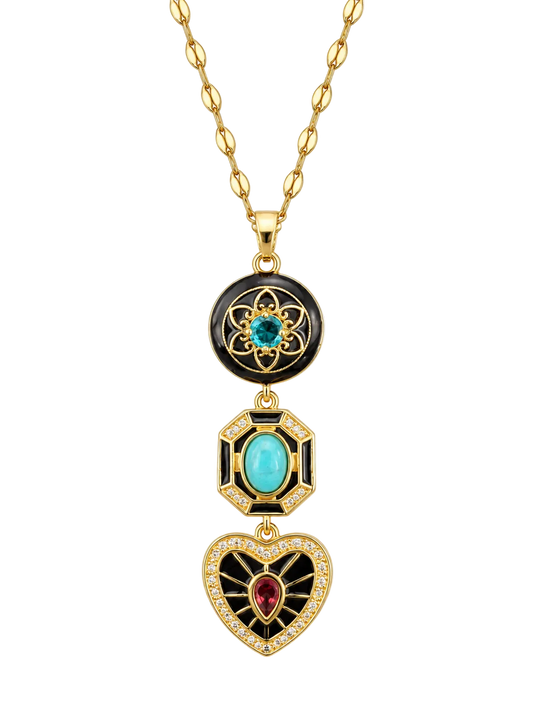 Noor Trio Necklace