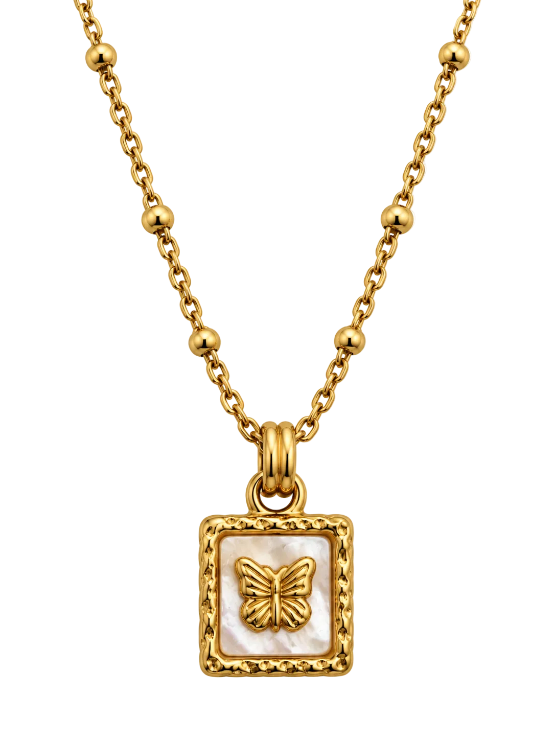 Papillon Pearl Necklace