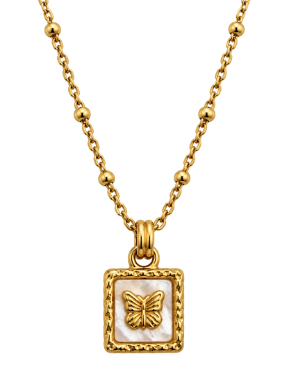 Papillon Pearl Necklace