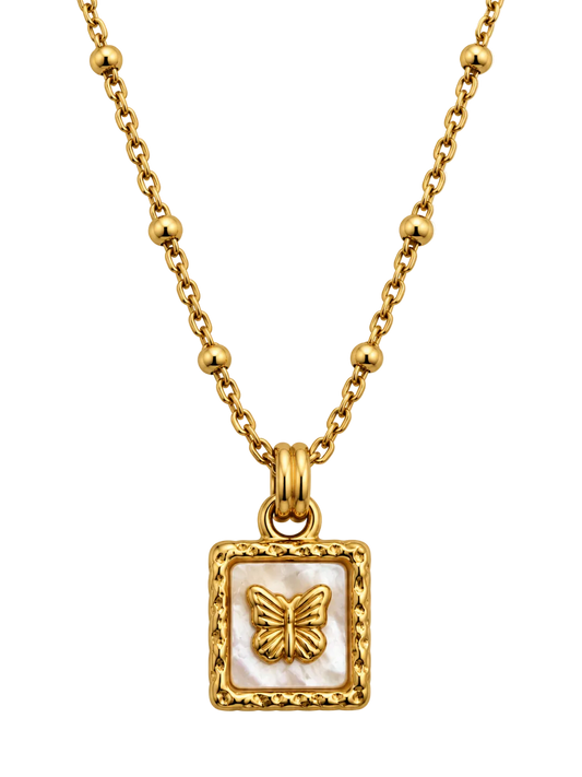 Papillon Pearl Necklace