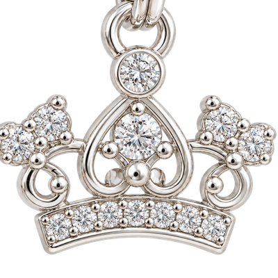 Pave Silver Crown