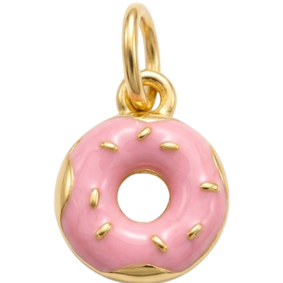 Pink Donut Charm