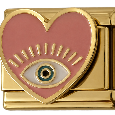 Pink Eye Charm