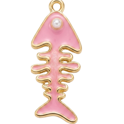 Pink Fishbone Pearl