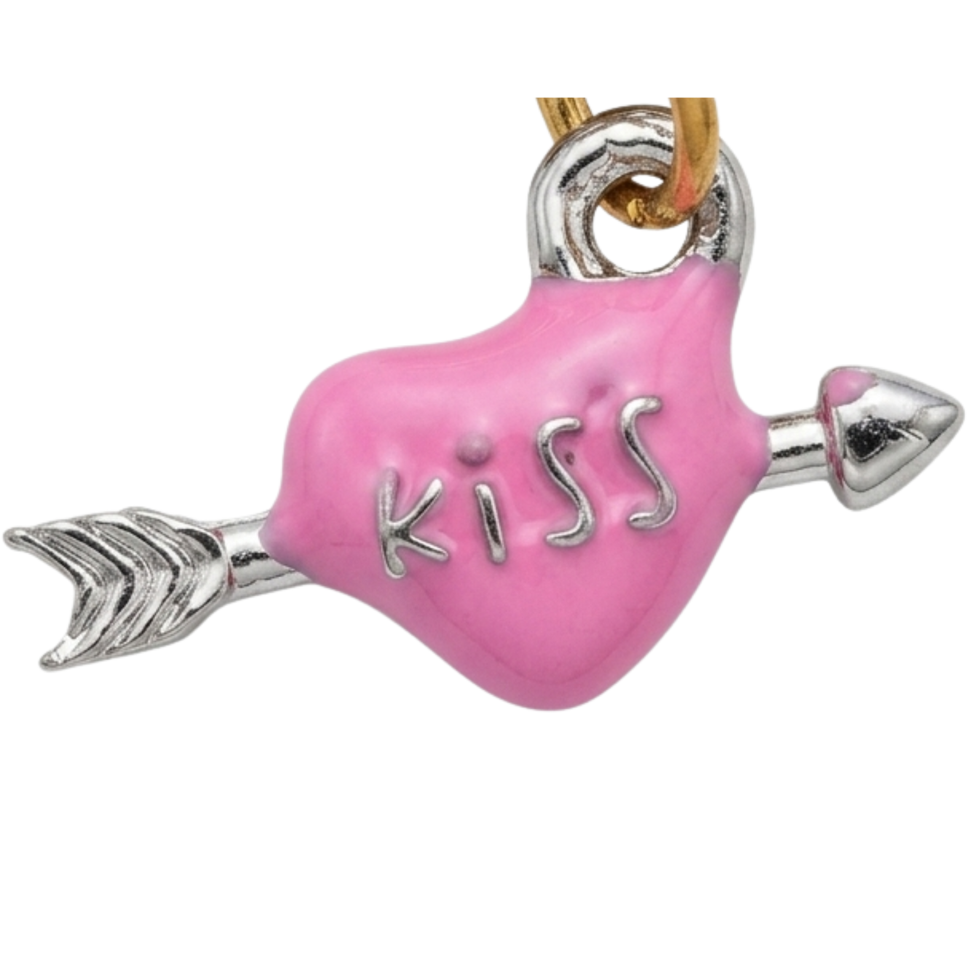 Pink Kiss Arrow Heart