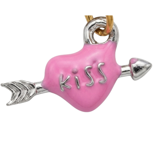 Pink Kiss Arrow Heart