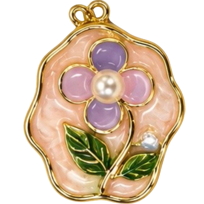 Pink Purple Pearl Flower