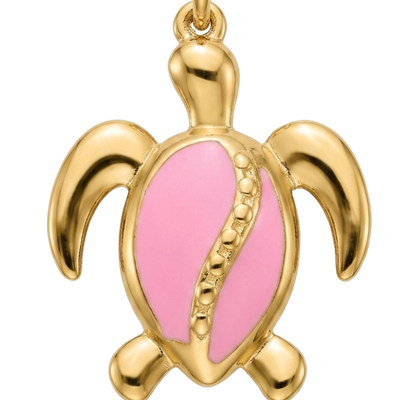 Pink Sea Turtle