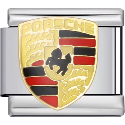 Porsche Crest Enamel