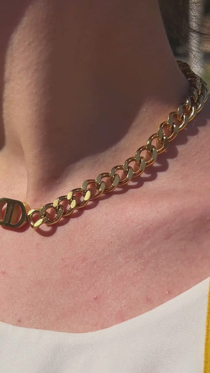 Bold Chain-Link Necklace