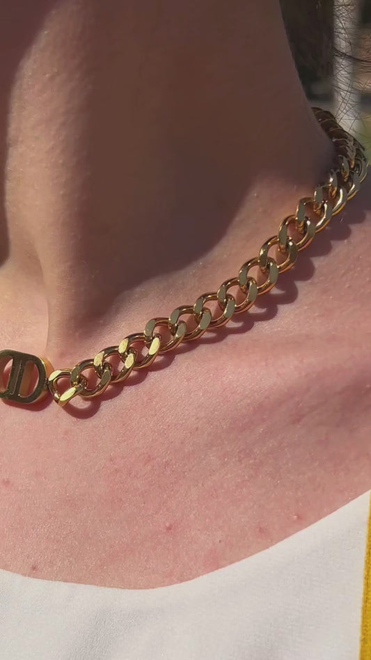 Bold Chain-Link Necklace