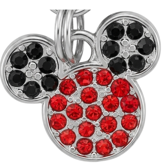 Red Black Mickey Crystal