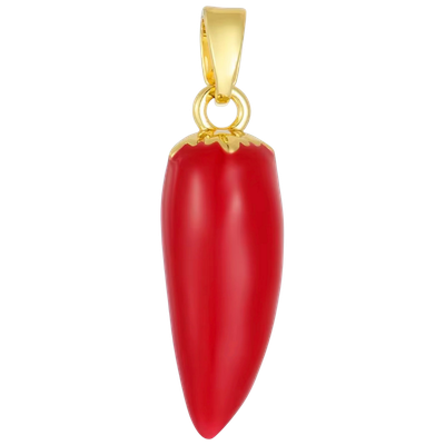 Red Chili Pepper Duo Charm