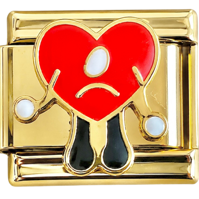 Red Heart Figure Charm