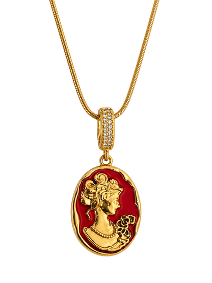 Scarlet Muse Necklace