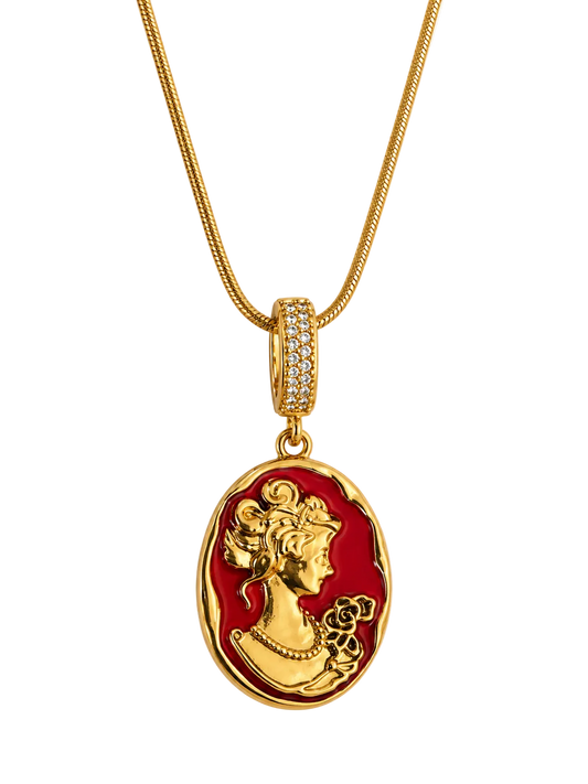 Scarlet Muse Necklace