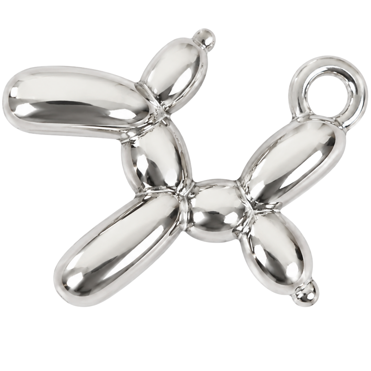 Silver Balloon Dog