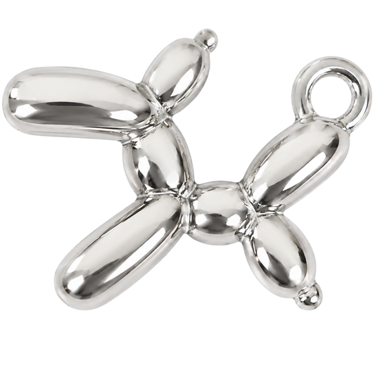 Silver Balloon Dog