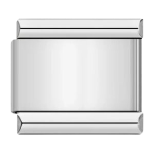 Single Silver Italian link