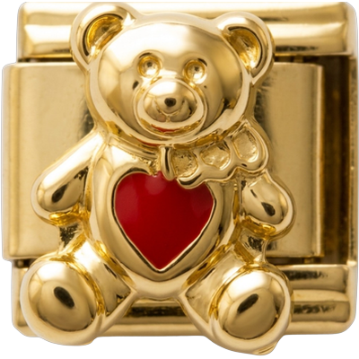 Teddy Bear Red Heart