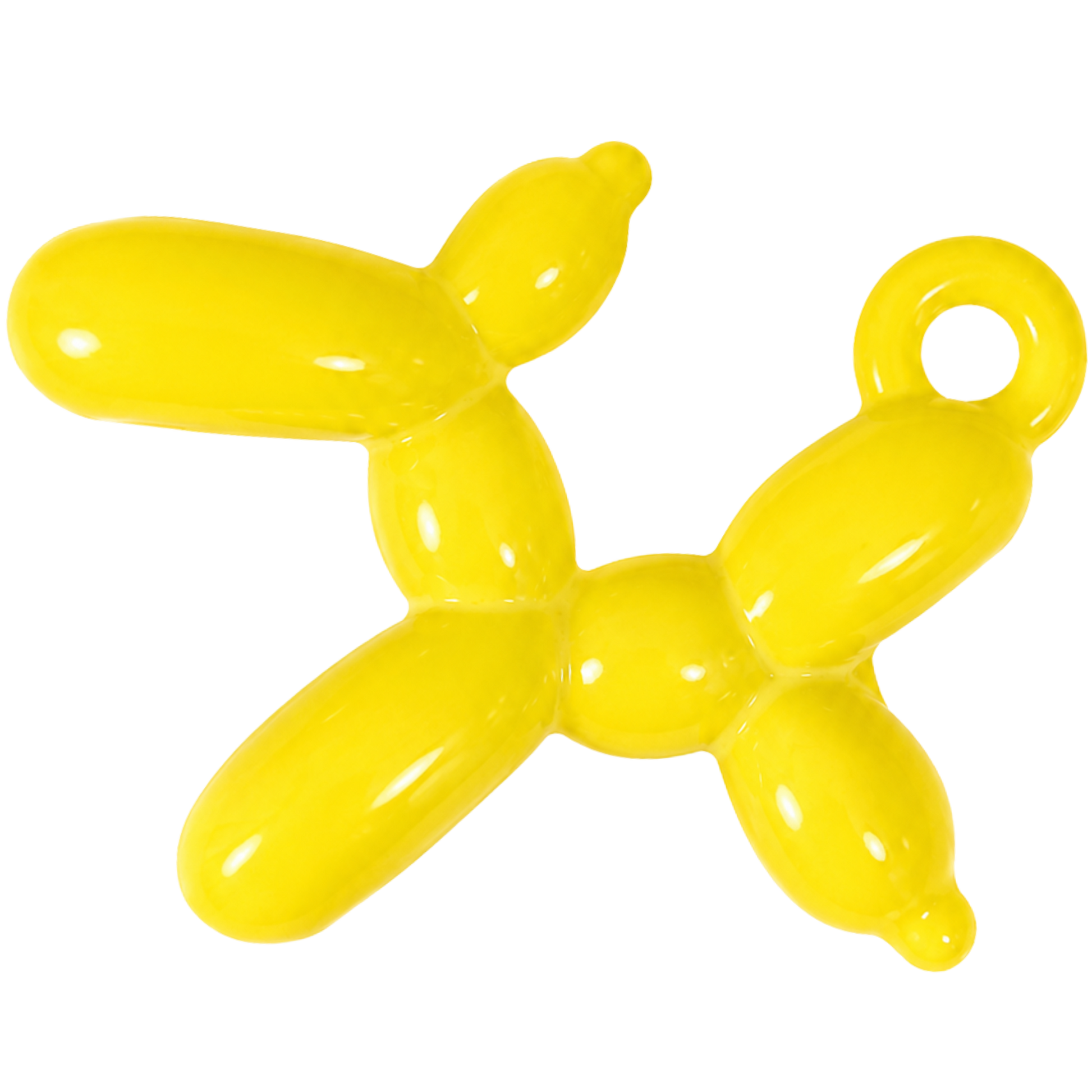 Yellow Balloon Dog