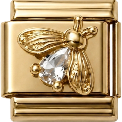 Bee Crystal Gold