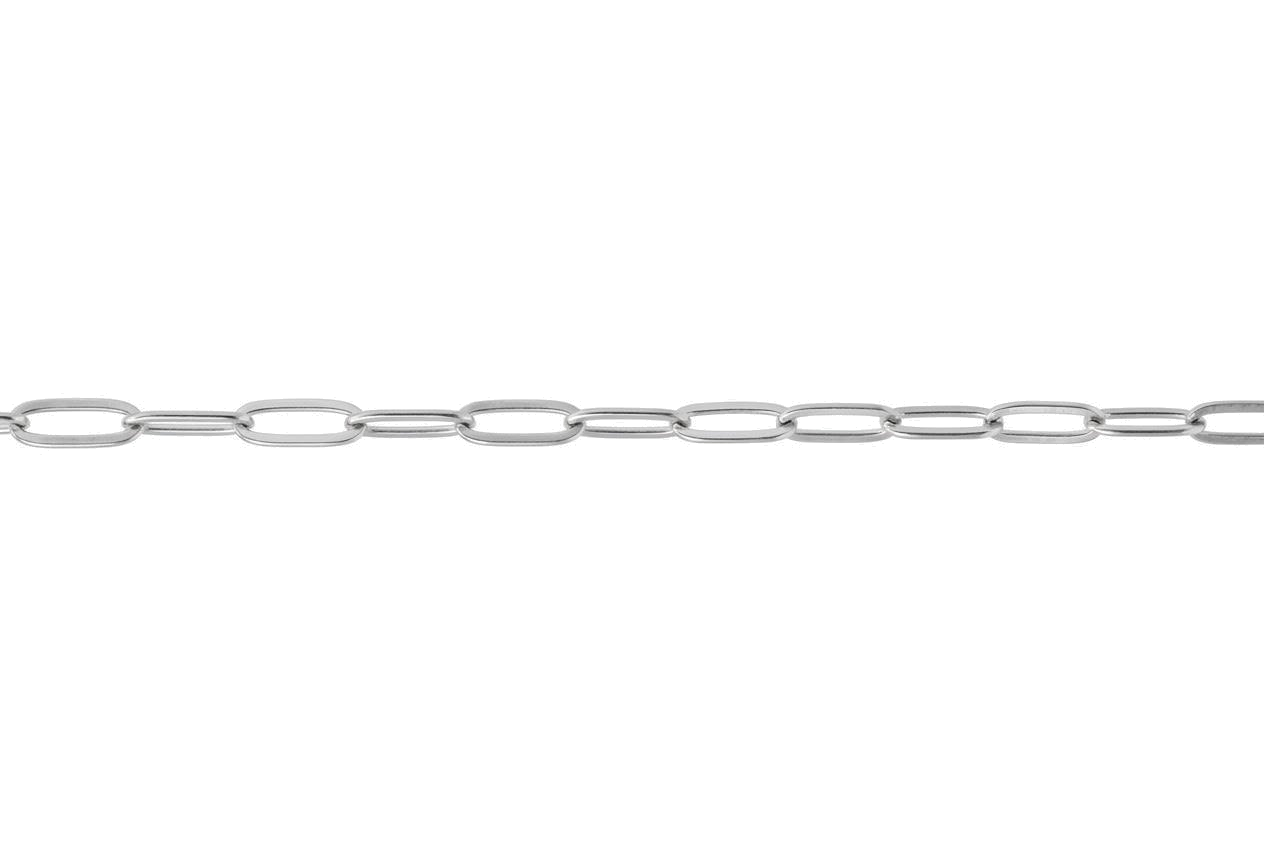 Silver Paperclip Chain