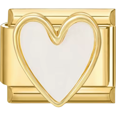 Heart Outline Gold