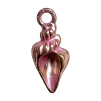 Metallicpink Shellfish Charm