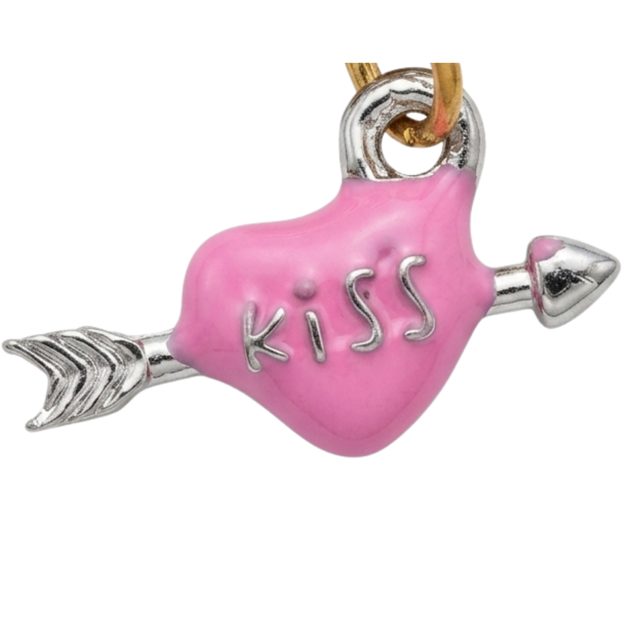 Pink Kiss Arrow Heart