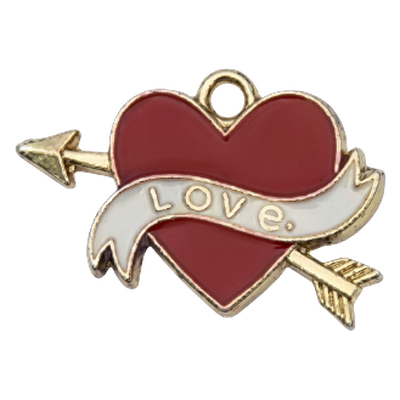 Red Arrowlove Charm