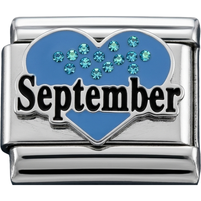 September Blue Heart
