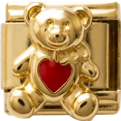 Teddy Bear Red Heart