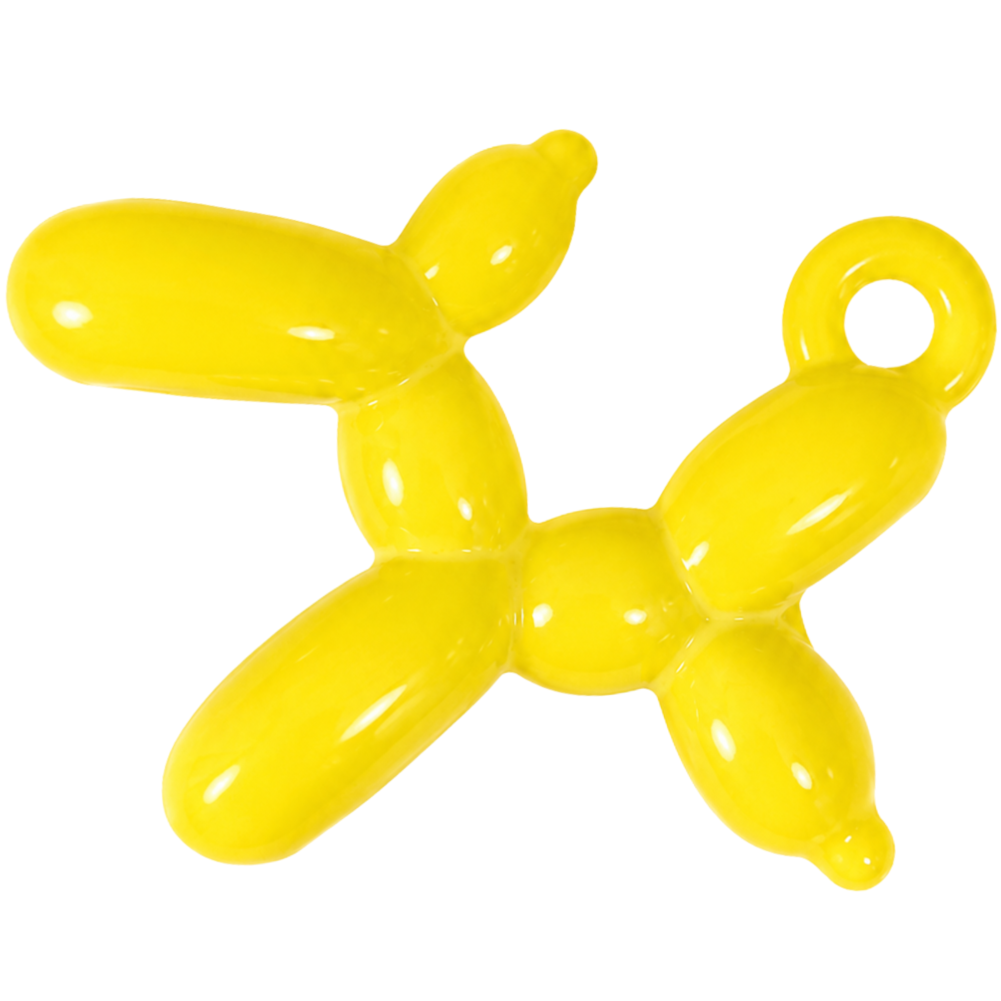 Yellow Balloon Dog